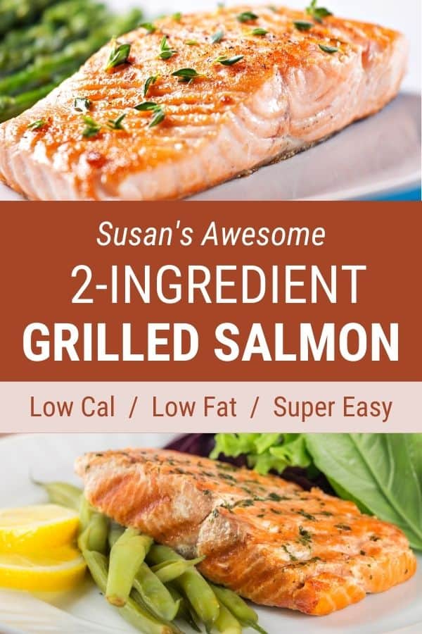 2-Ingredient Grilled Salmon Recipe