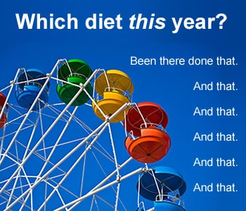 Which diet this year? How about one that works!